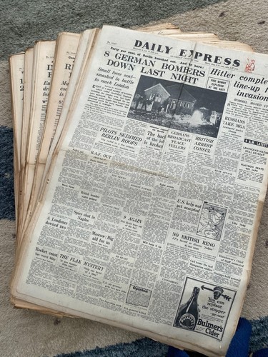 Daily express newspaper - daily,