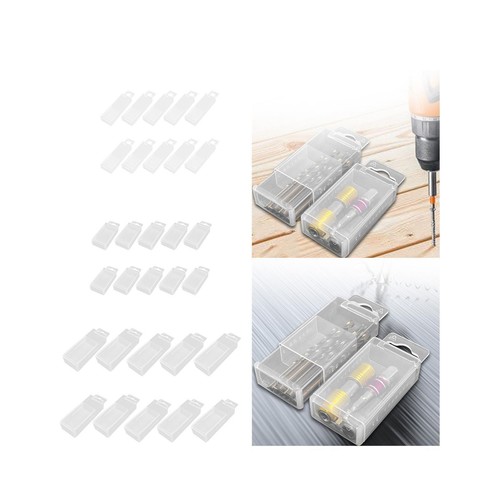 10pcs drill bit storage box - drill,