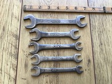 5 Honda Motor Spanner’s 19 To 8mm Metric Open Ended Spanner.