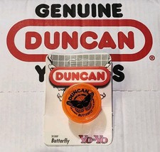 Vintage Duncan Yo-Yo Butterfly Orange #3058NP 1994 New & Sealed See Description 
