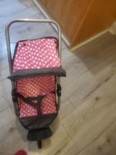 Dolls Pram/Stroller 3 Wheeler 🎀 