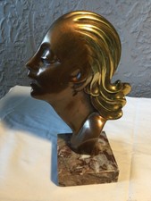 Vintage Art Deco Lady's Head