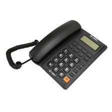 Corded Landline Phone Multifunction Caller ID Display Speed Dial Last Number