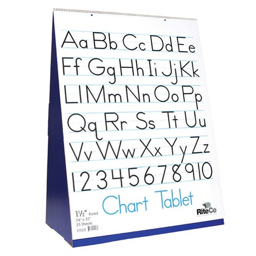 Spiral bound flip chart stand - chart,