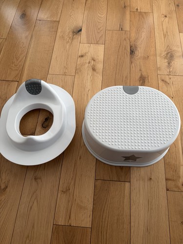 Toilet training seat and step - training,