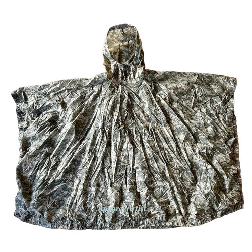 Military rain poncho acu - us,