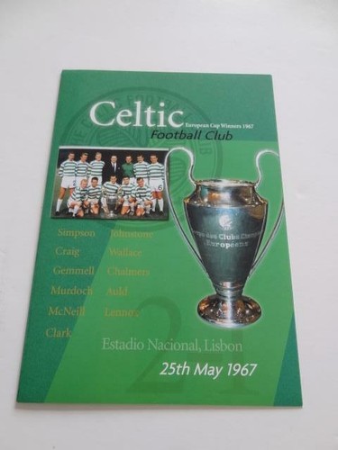 Celtic 1967 lisbon - fc, lions