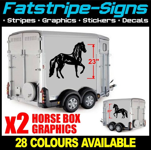 Horse box stickers - box, graphics