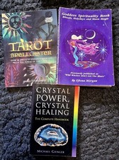 Wicca, Goddess/Crystal Book Lot
