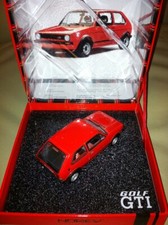 RARE NOREV RED VW GOLF MK1 GTI 30 YEAR ANNIVERSARY PRESENTATION CLAPPER BOX 1:43