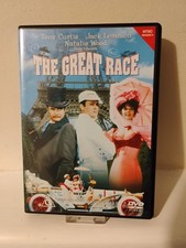 The Great Race (DVD, 1965) Natalie Wood, Tony Curtis, CLEAN DISC 