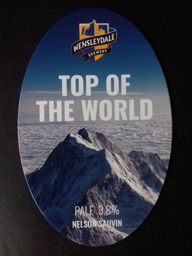 Wensleydale brewery hand pump - wensleydale,