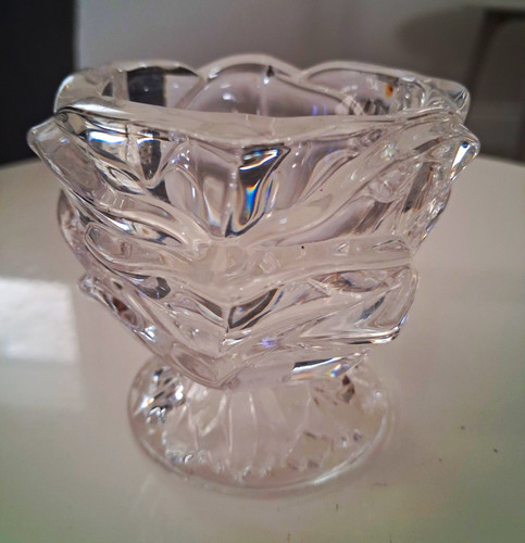 Partylite radiant rose crystal - rose,