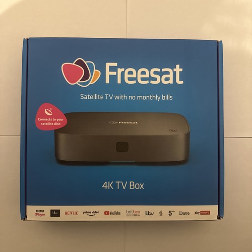 Freesat box uhd smart - 4k, set
