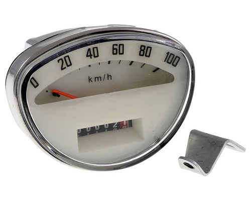 Speedometer white for vespa - for, ss
