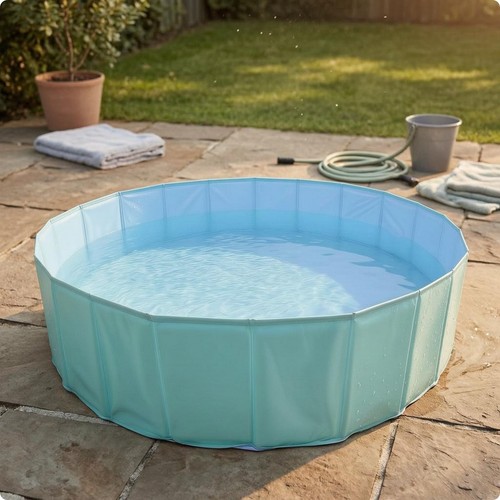 Foldable kiddie pool thickened - foldable,