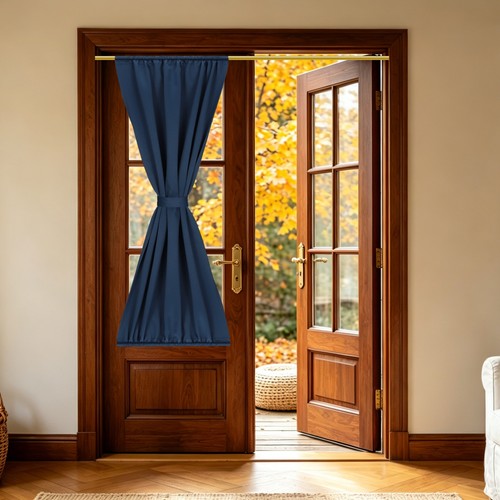 French door curtain 64 - door,