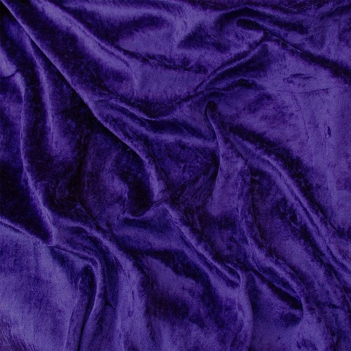 Crushed velvet velour dress - crushed,