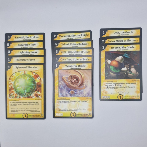 Duel masters card lot - lot, english