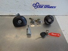 Vauxhall agila Lock Kit 03-07 Ignition barrel steering, boot & door 1x Key