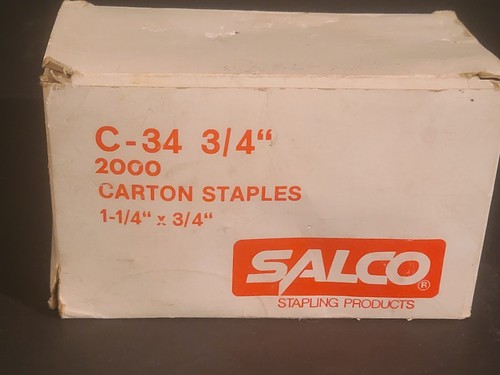 Salco 34 - (box, of