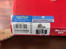 Skechers Dawson-Raveno Waterproof Men's Boots Size UK 9.5 Euro 44 Relaxed Fit