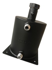 obp Motorsport 1 Gallon Black Aluminium Oil Dry Sump Tank - OBPDS01DM