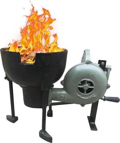Blacksmith hand blower pedal - blacksmith's,