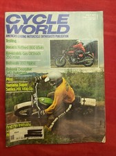 Cycle World Magazine July 1975 Ducati Kawasaki 250 MX Bultaco