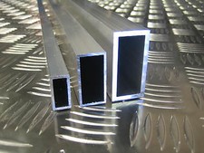 Aluminium rectangular tube - rectangular,