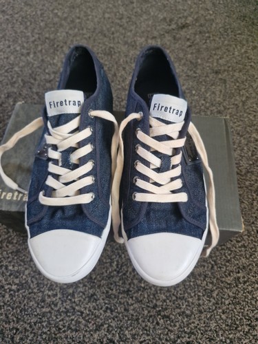 Firetrap canvas trainers - firetrap, navy