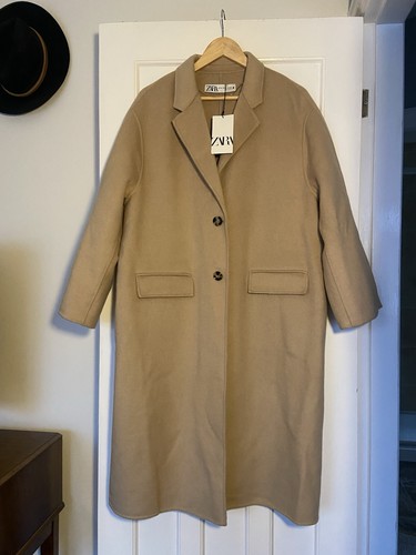 Zara camel wool - wool, boxed