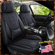 Leather Car 5 Seat Cover Front