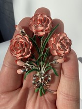 Vintage Carnation Brooch From