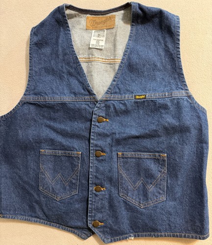 Vintage wrangler denim western - wrangler,