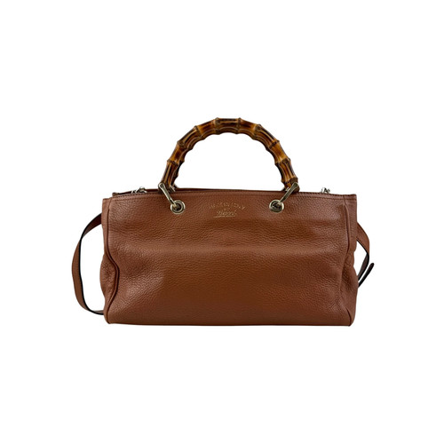 Gucci brown pebbled leather - pebbled,