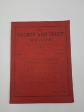 The Salmon & Trout Magazine  No. 37 October 1924 Vintage Fishing Journal 