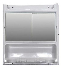 Vanity Cabinet White Plastic