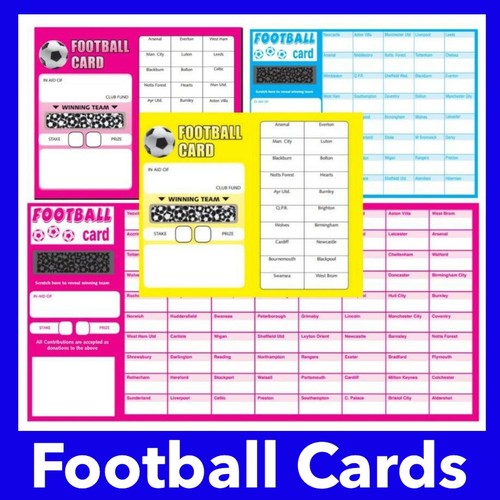 Football fundraising scratch - football,