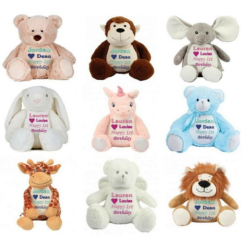 Personalised large teddy bear - personalised,