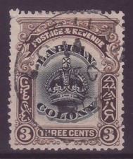Labuan 1902 No. 100 Stamped