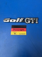 GENUINE CORRECT (not Mk3) VW GOLF Mk2 GTI 8v 16v REAR PANEL BADGE 191853687N