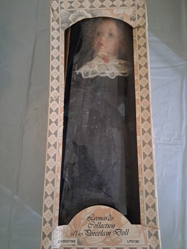 Vintage porcelain doll - doll,