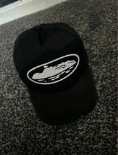 Cortiez black trucker cap hat