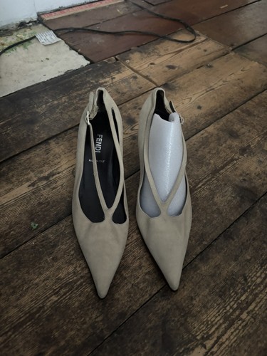 Fendi heels size cream - fendi, uk