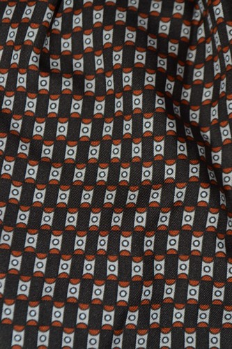 Vintage tootal brown polyester - tootal,