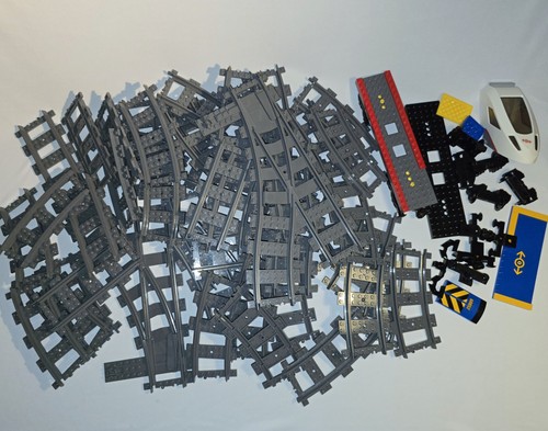 Lego train tracks - lego,