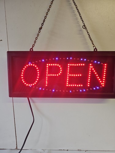 Led open sign - led, lighting