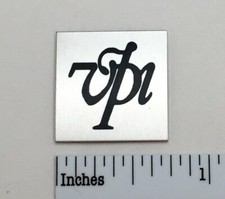 Vpi turntable badge - logo, for