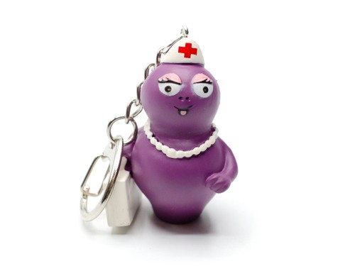 Barbabella keychain miniblings - keychain,